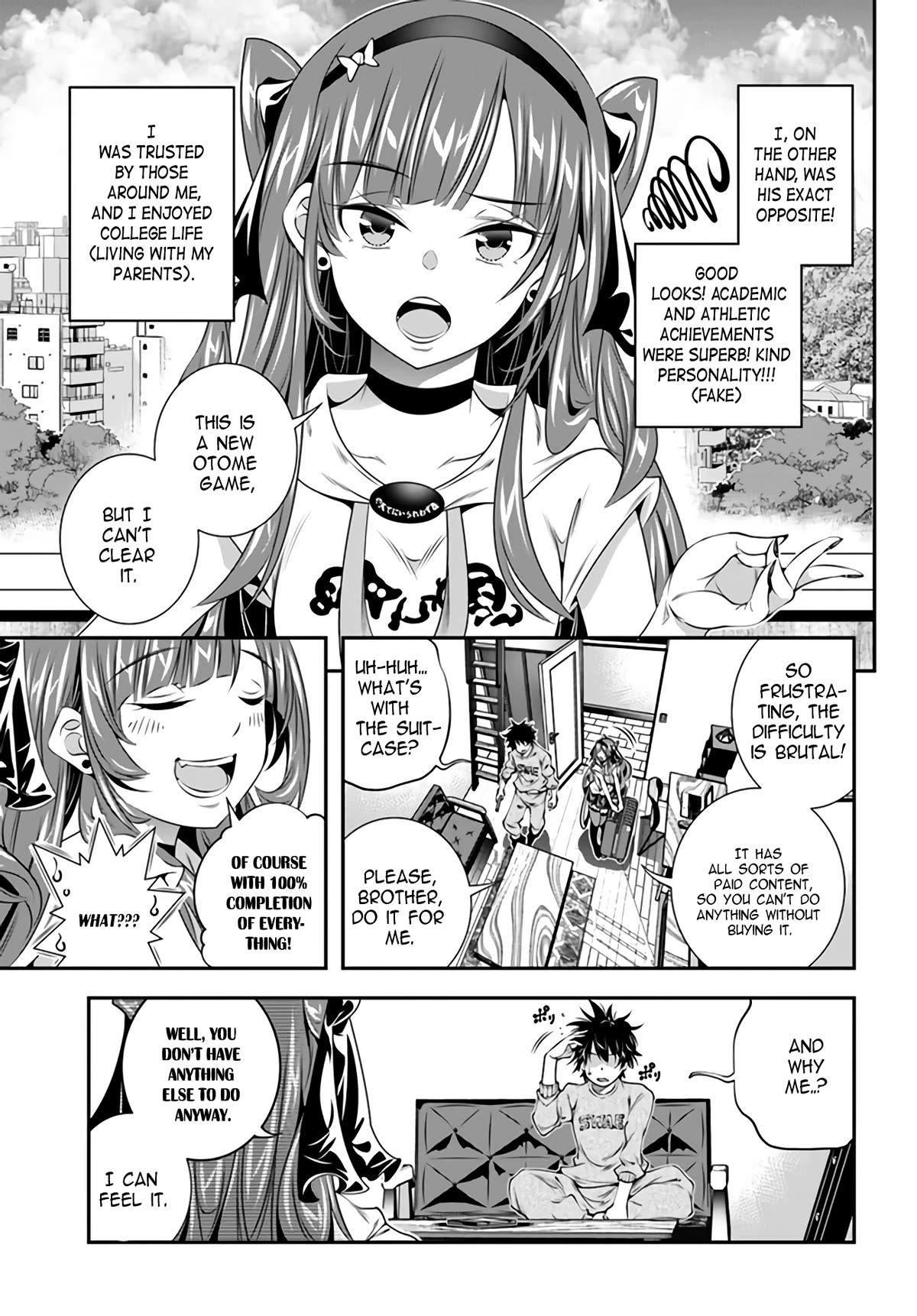 The World of That Otome Game is Tough for Us chapter 1 page 10