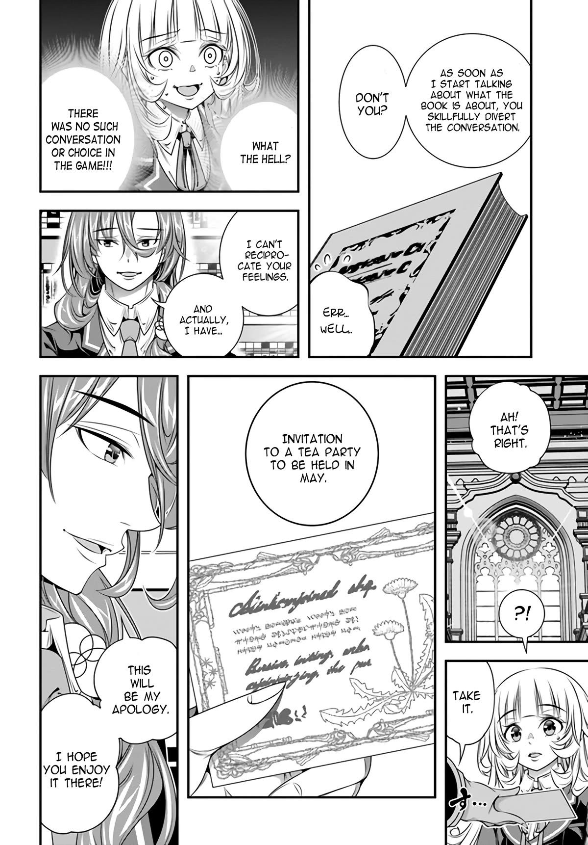 The World of That Otome Game is Tough for Us chapter 3 page 8