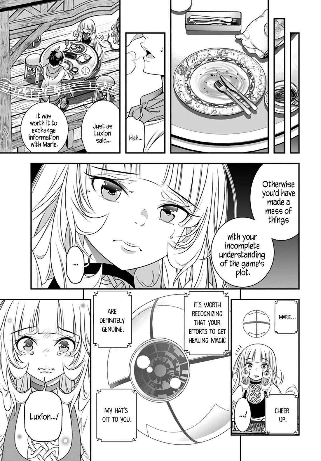 The World of That Otome Game is Tough for Us chapter 4 page 21