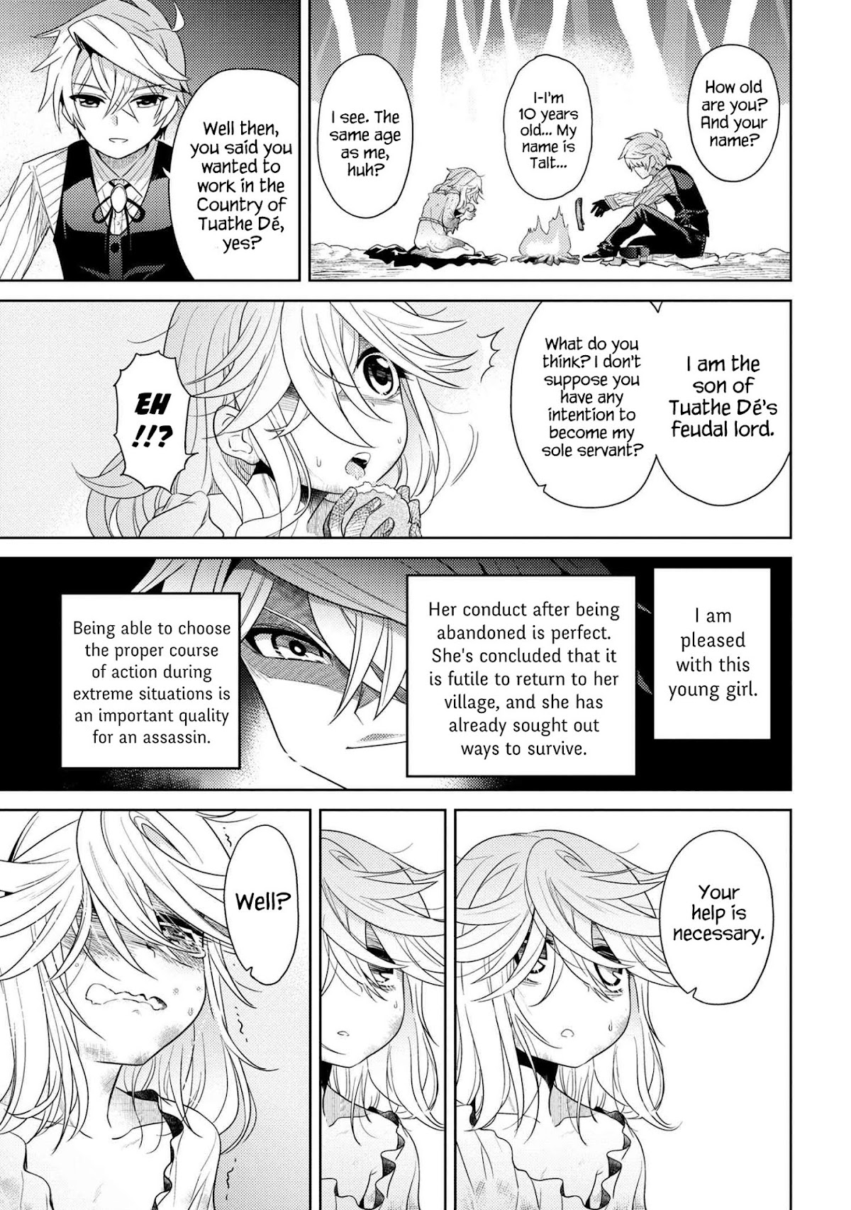 The World's Best Assassin, Reincarnated in a Different World as an Aristocrat chapter 3.1 page 33