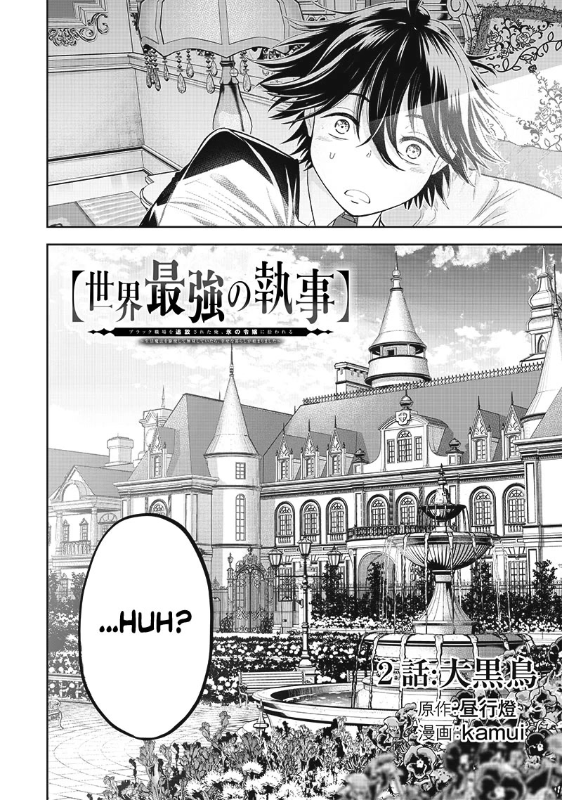 The World’s Strongest Butler: I Was Banished From the Black Workplace, and I Was Picked Up by an Ice Lady. chapter 2 page 2