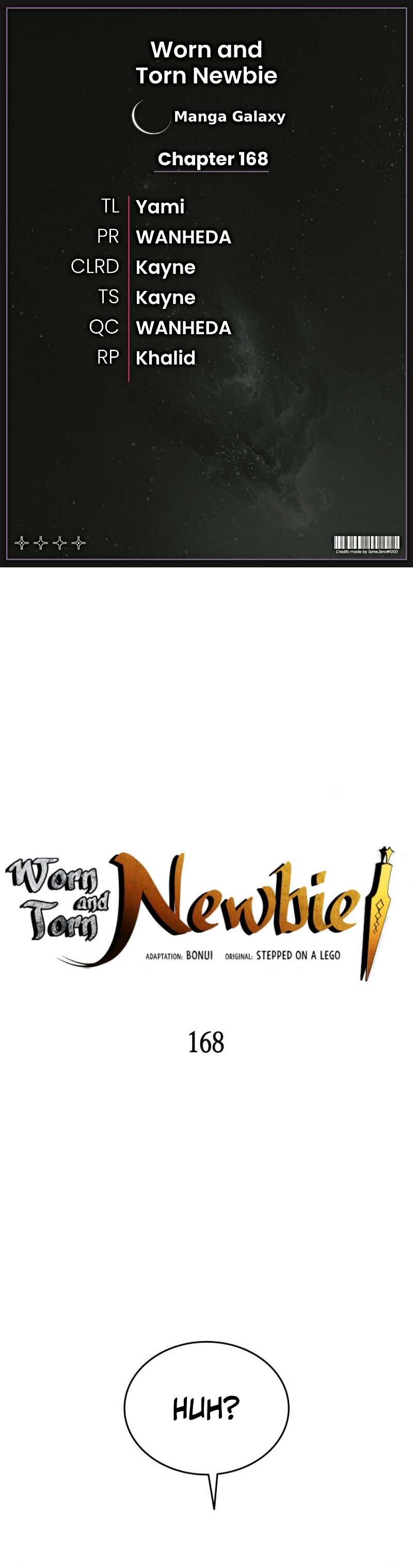 The Worn and Torn Newbie chapter 168 page 1