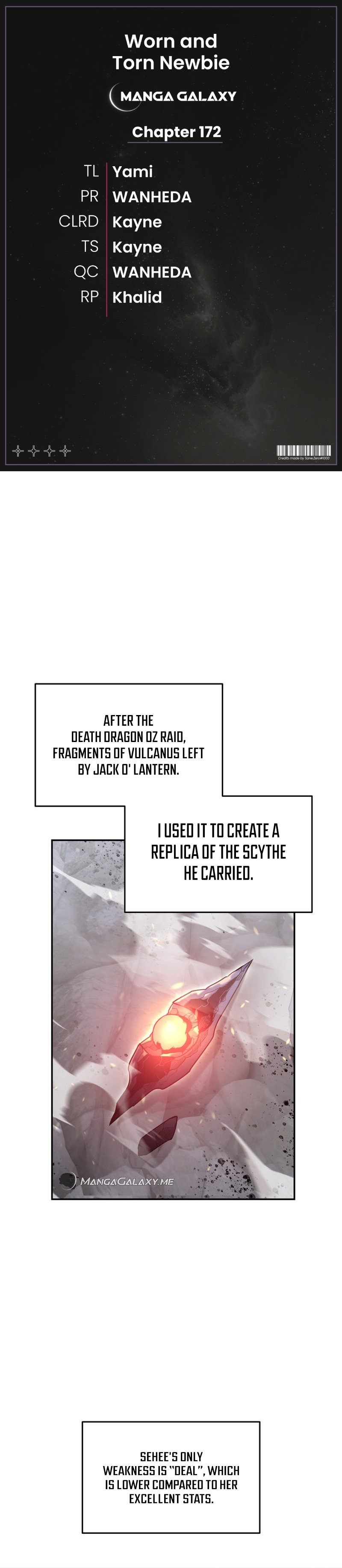 The Worn and Torn Newbie chapter 172 page 1