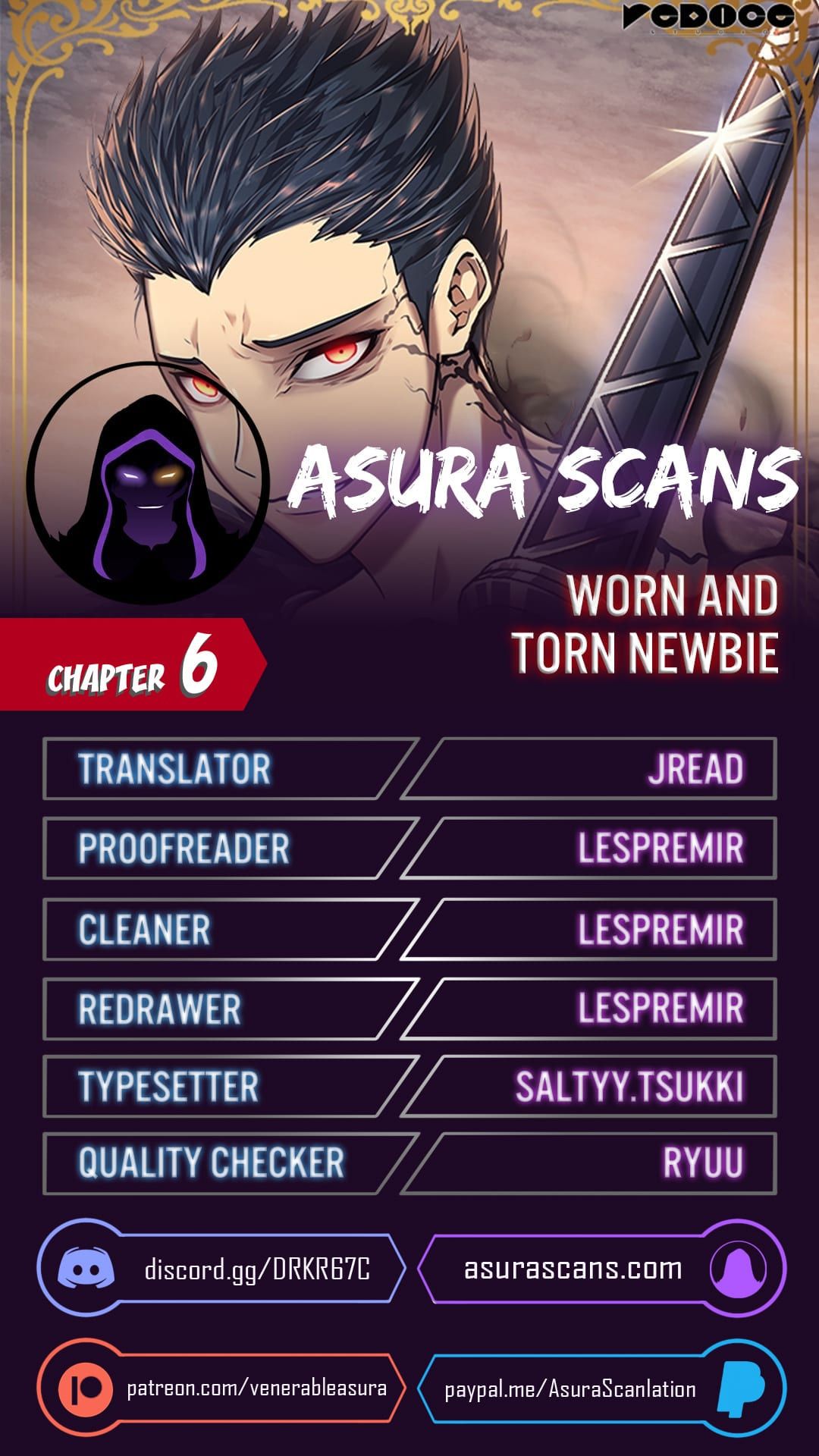 The Worn and Torn Newbie chapter 6 page 1