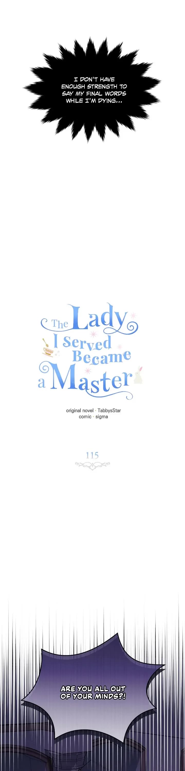The Young Lady I Served Became a Young Master chapter 115 page 30