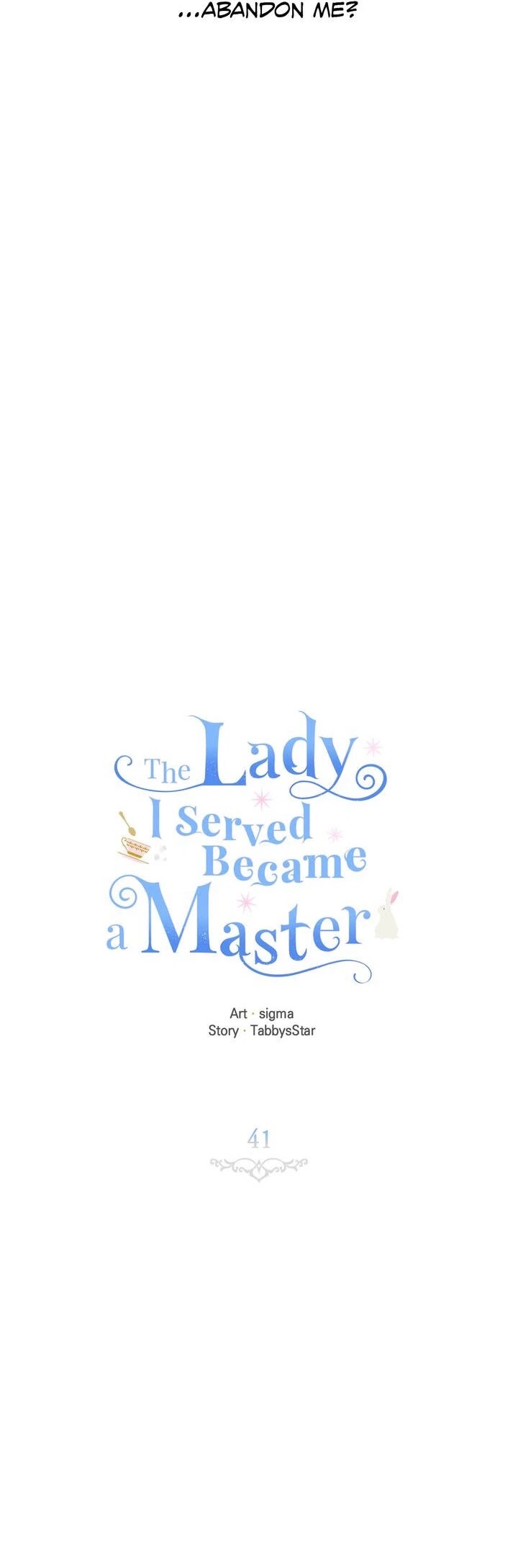 The Young Lady I Served Became a Young Master chapter 41 page 36