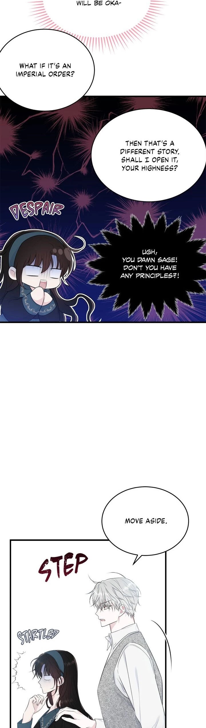 The Young Lady I Served Became a Young Master chapter 49 page 8