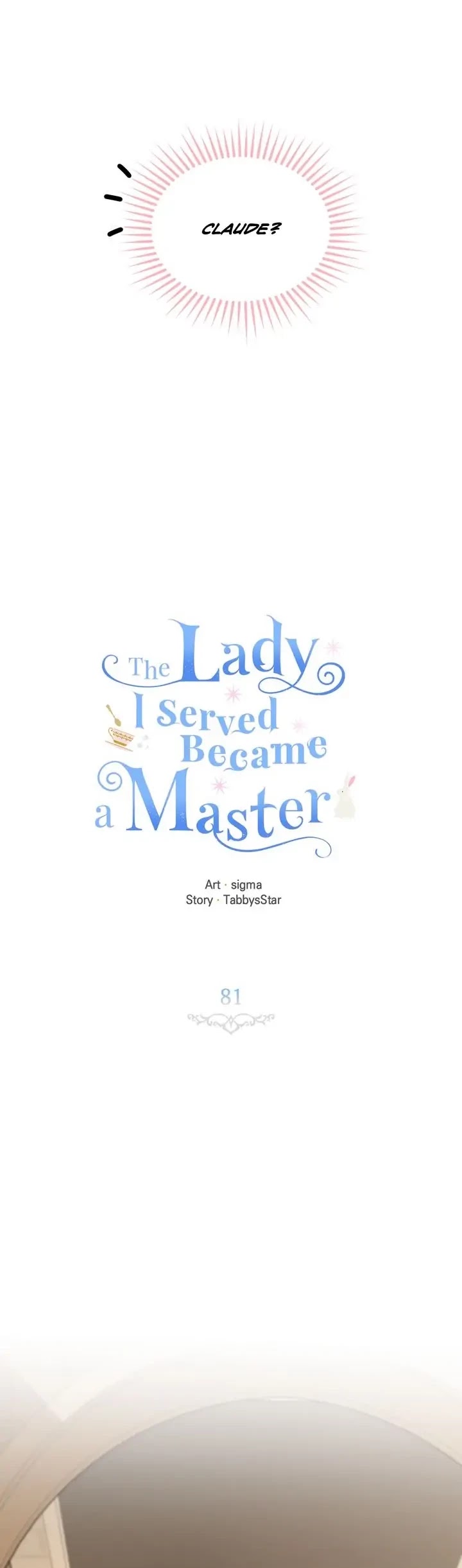 The Young Lady I Served Became a Young Master chapter 81 page 8
