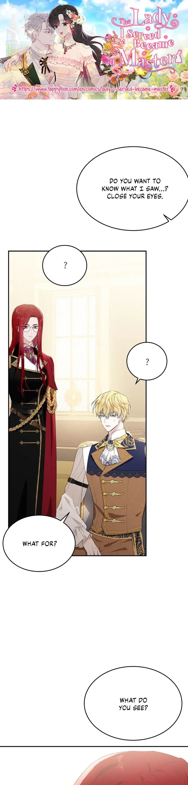 The Young Lady I Served Became a Young Master chapter 86 page 1