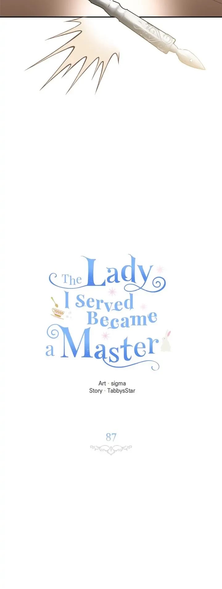 The Young Lady I Served Became a Young Master chapter 87 page 10