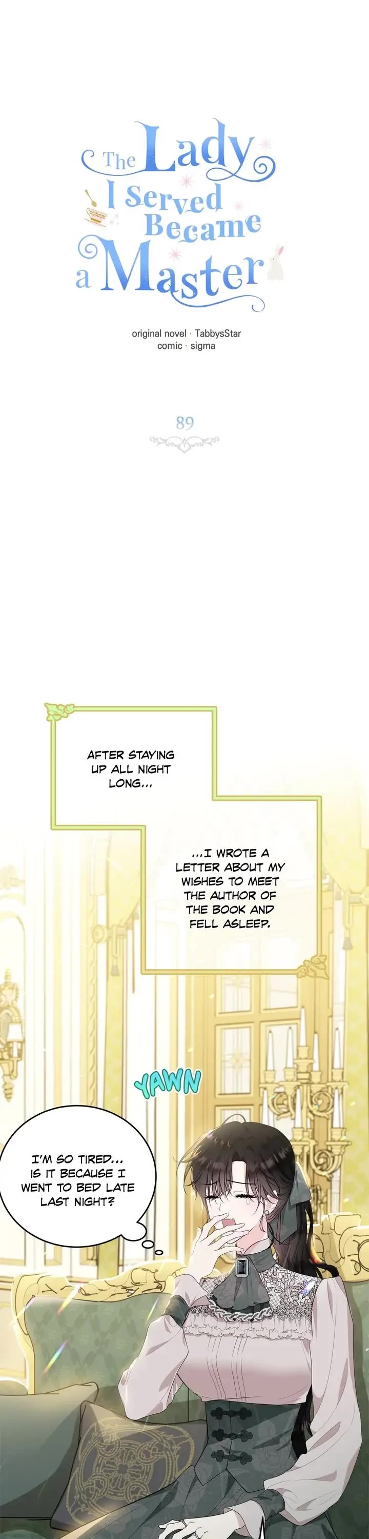 The Young Lady I Served Became a Young Master chapter 89 page 20