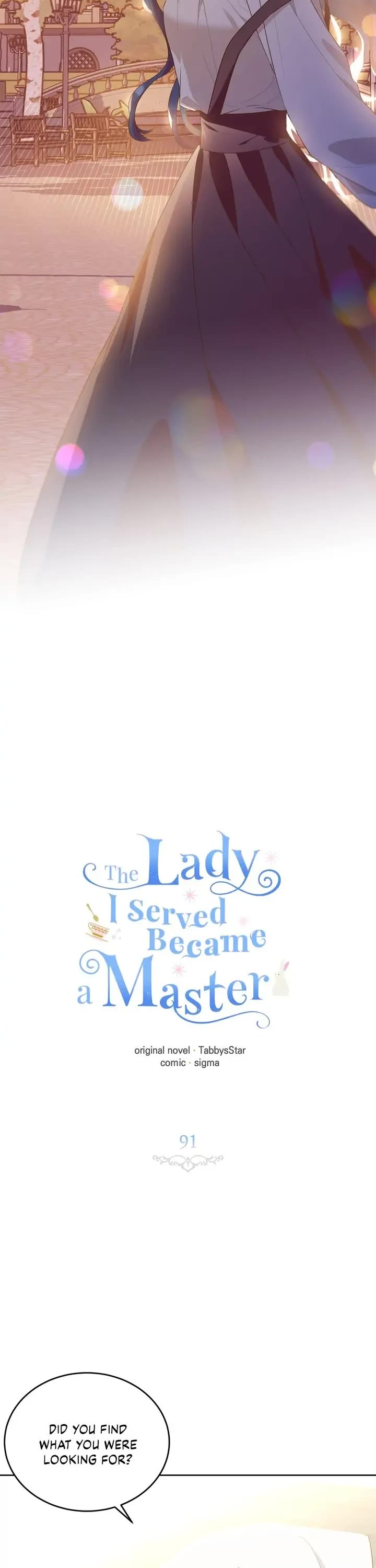 The Young Lady I Served Became a Young Master chapter 91 page 13