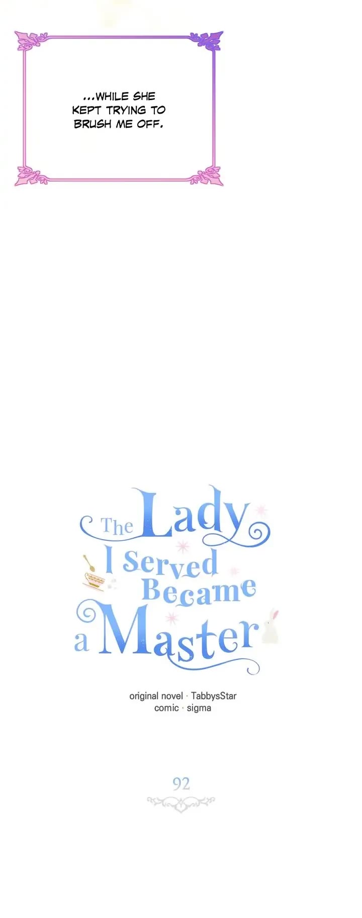 The Young Lady I Served Became a Young Master chapter 92 page 23