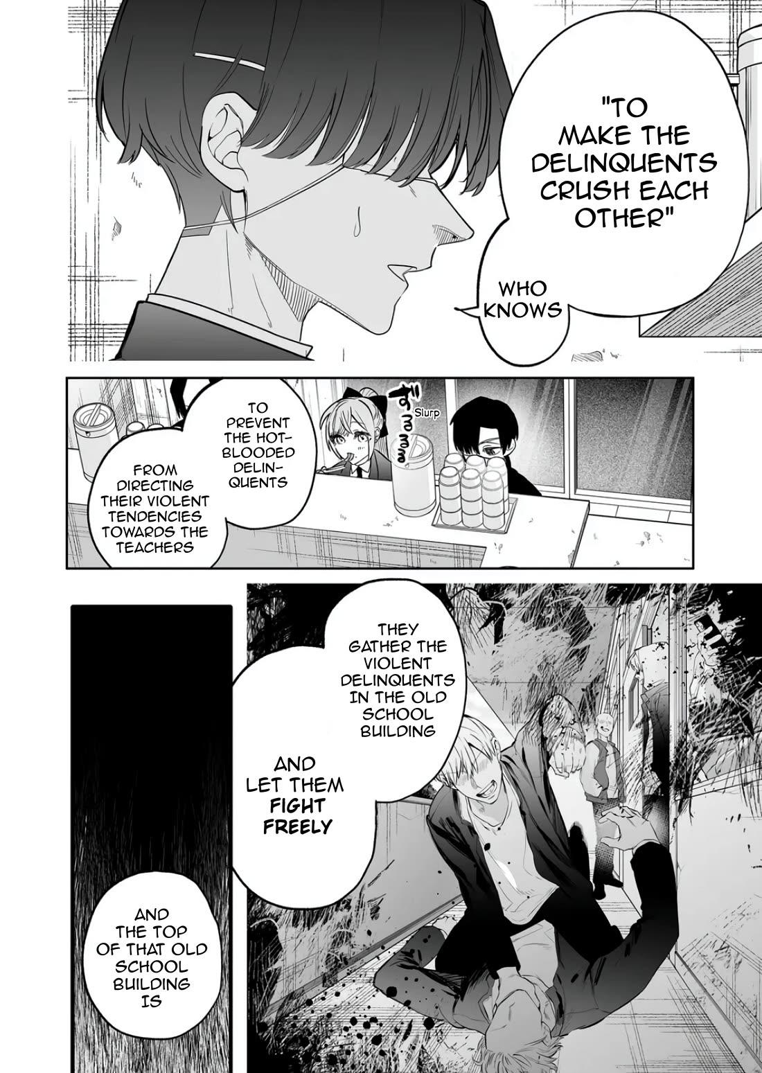 The Young Lady in a Delinquent High School chapter 10 page 4