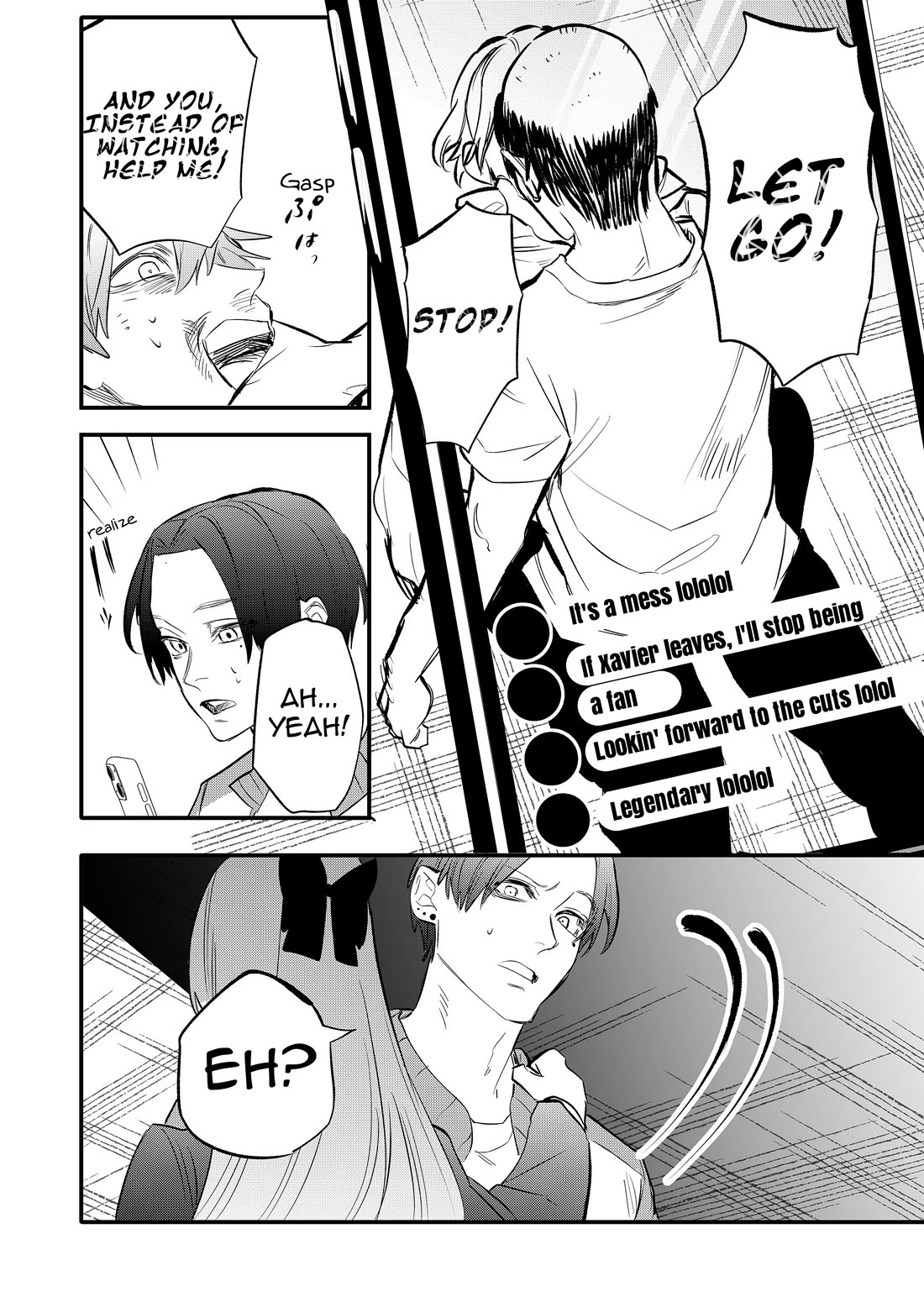 The Young Lady in a Delinquent High School chapter 3 page 22