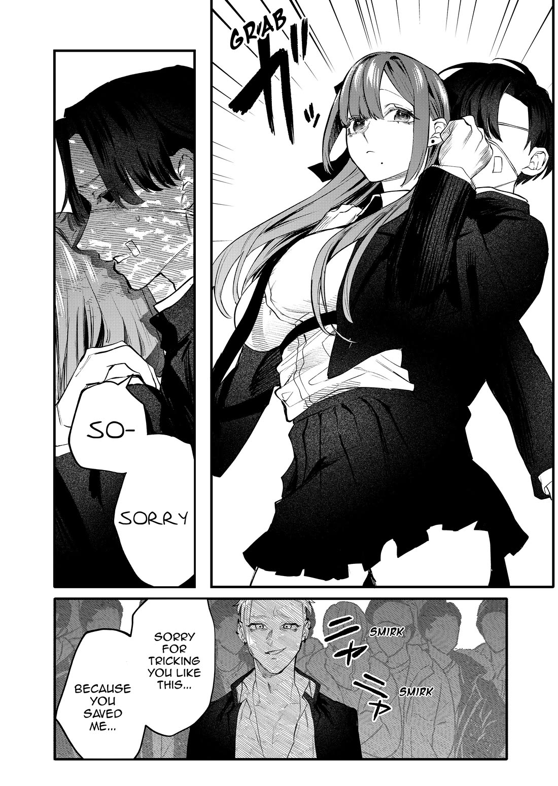 The Young Lady in a Delinquent High School chapter 4 page 12