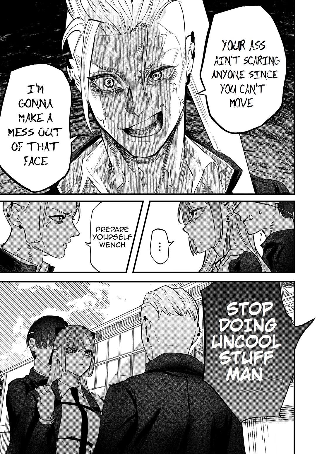 The Young Lady in a Delinquent High School chapter 4 page 15