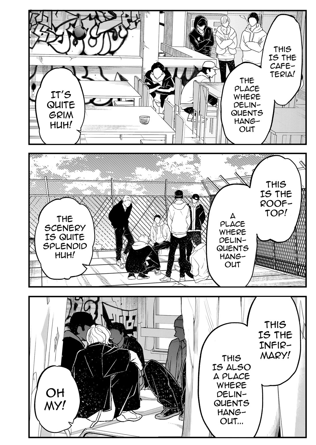 The Young Lady in a Delinquent High School chapter 4 page 6