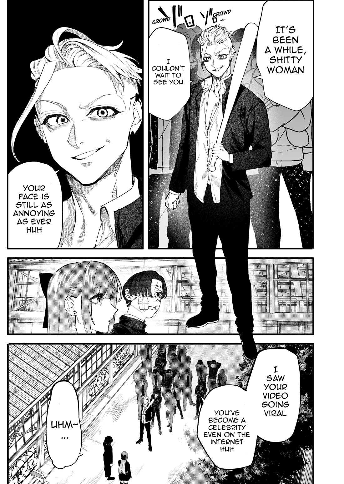 The Young Lady in a Delinquent High School chapter 4 page 9