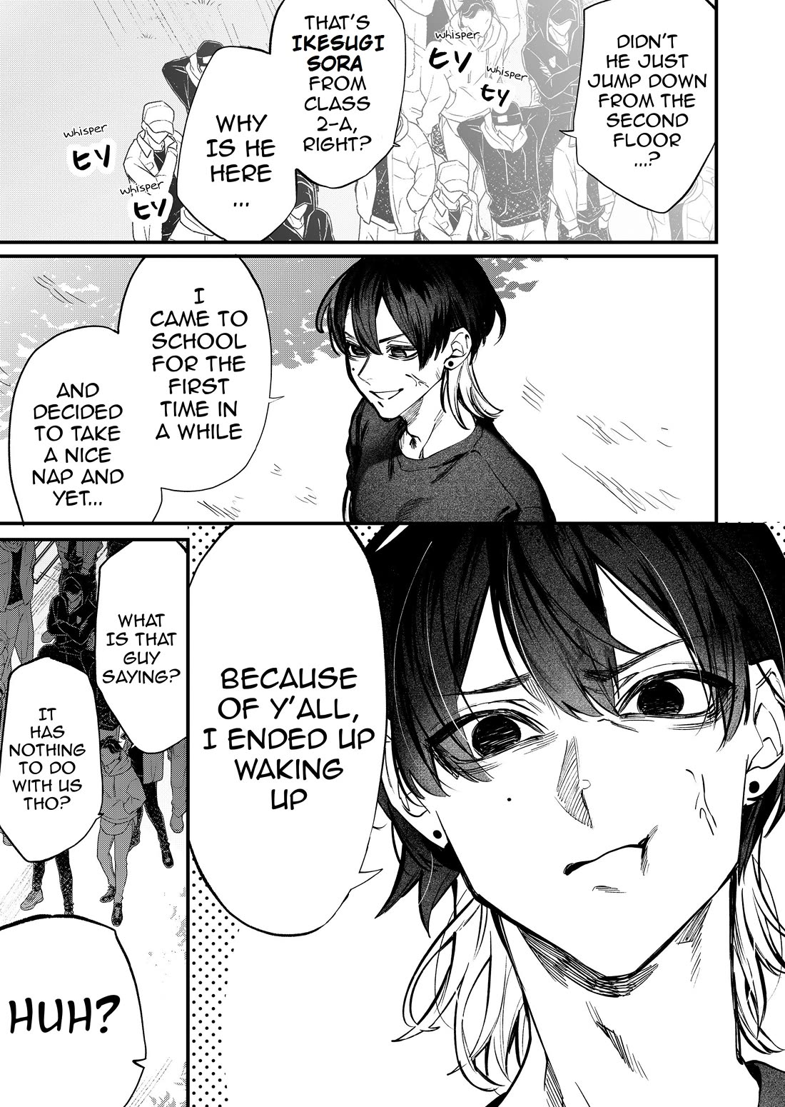 The Young Lady in a Delinquent High School chapter 5 page 4