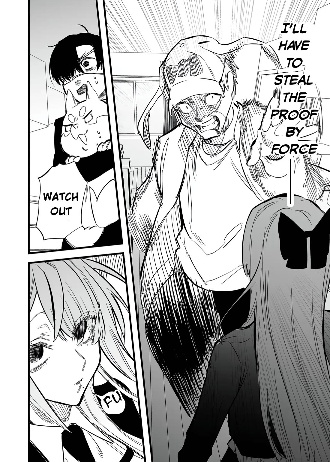 The Young Lady in a Delinquent High School chapter 8 page 14