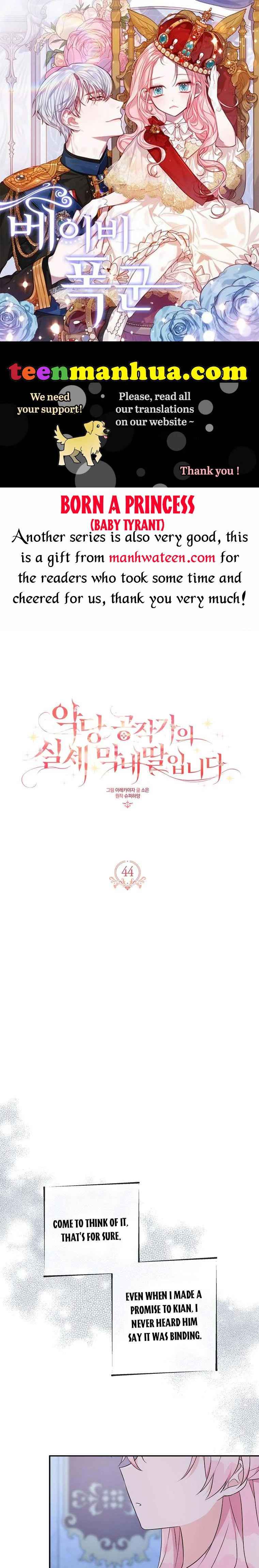 The Youngest Daughter of the Villainous Duke chapter 44 page 1