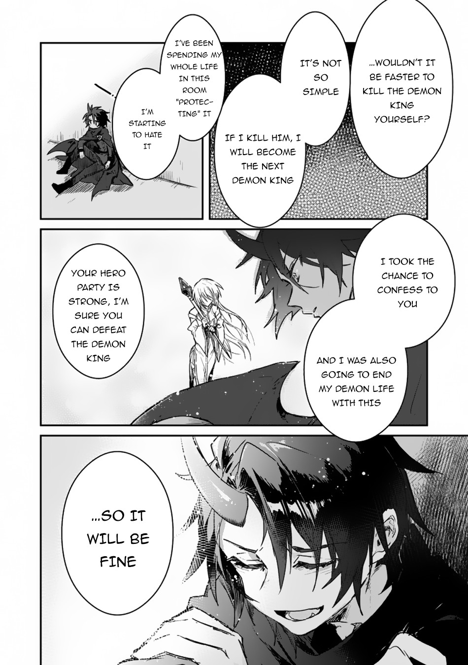 There Was a Cute Girl in the Hero’s Party, so I Tried Confessing to Her chapter 1 page 22