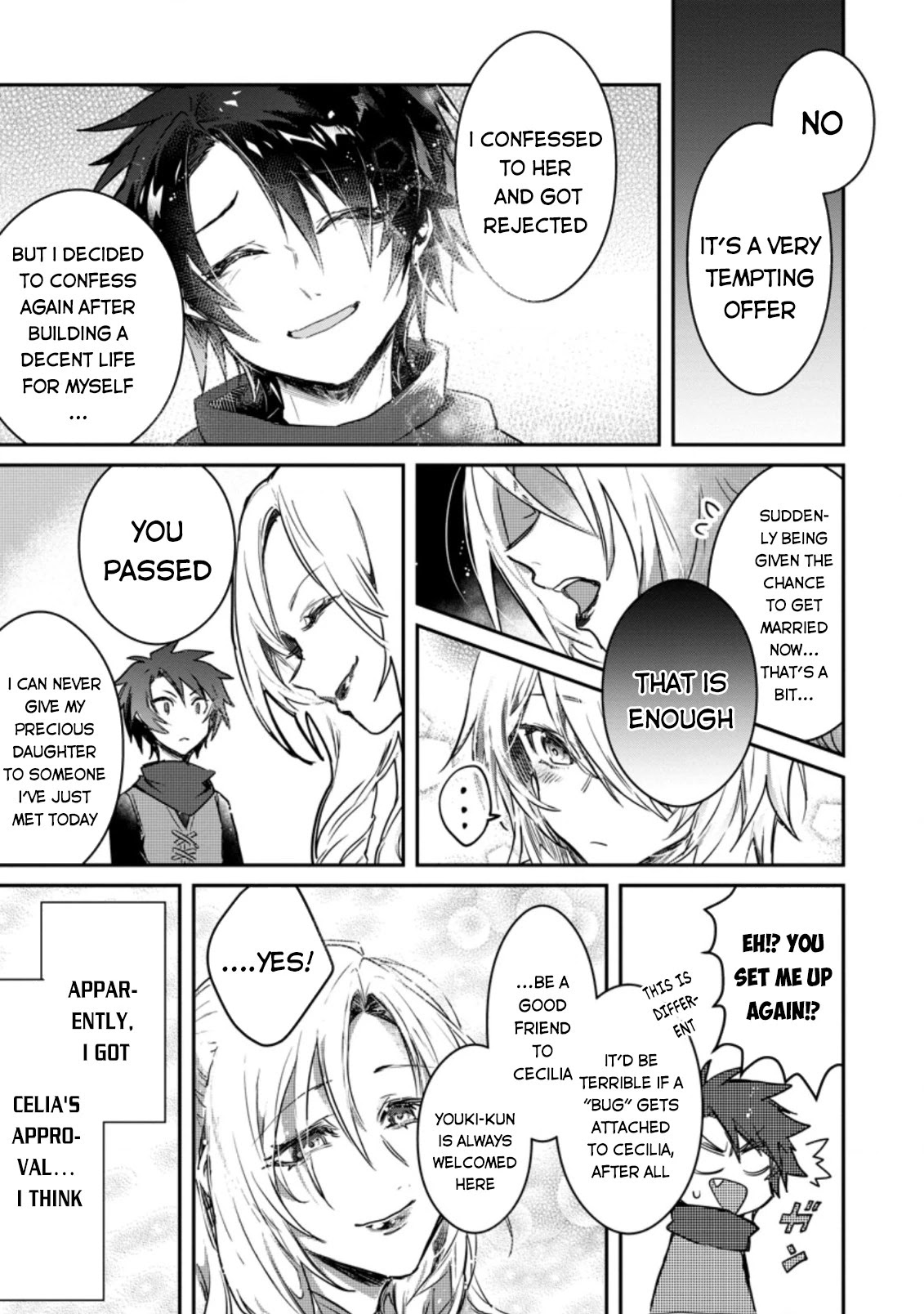 There Was a Cute Girl in the Hero’s Party, so I Tried Confessing to Her chapter 2.1 page 34