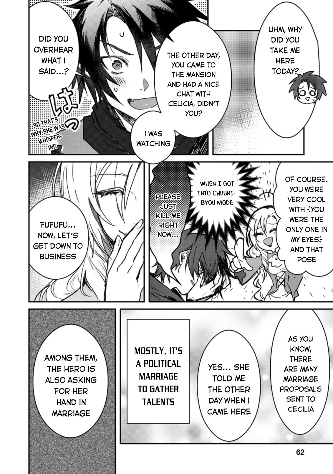There Was a Cute Girl in the Hero’s Party, so I Tried Confessing to Her chapter 2.2 page 8