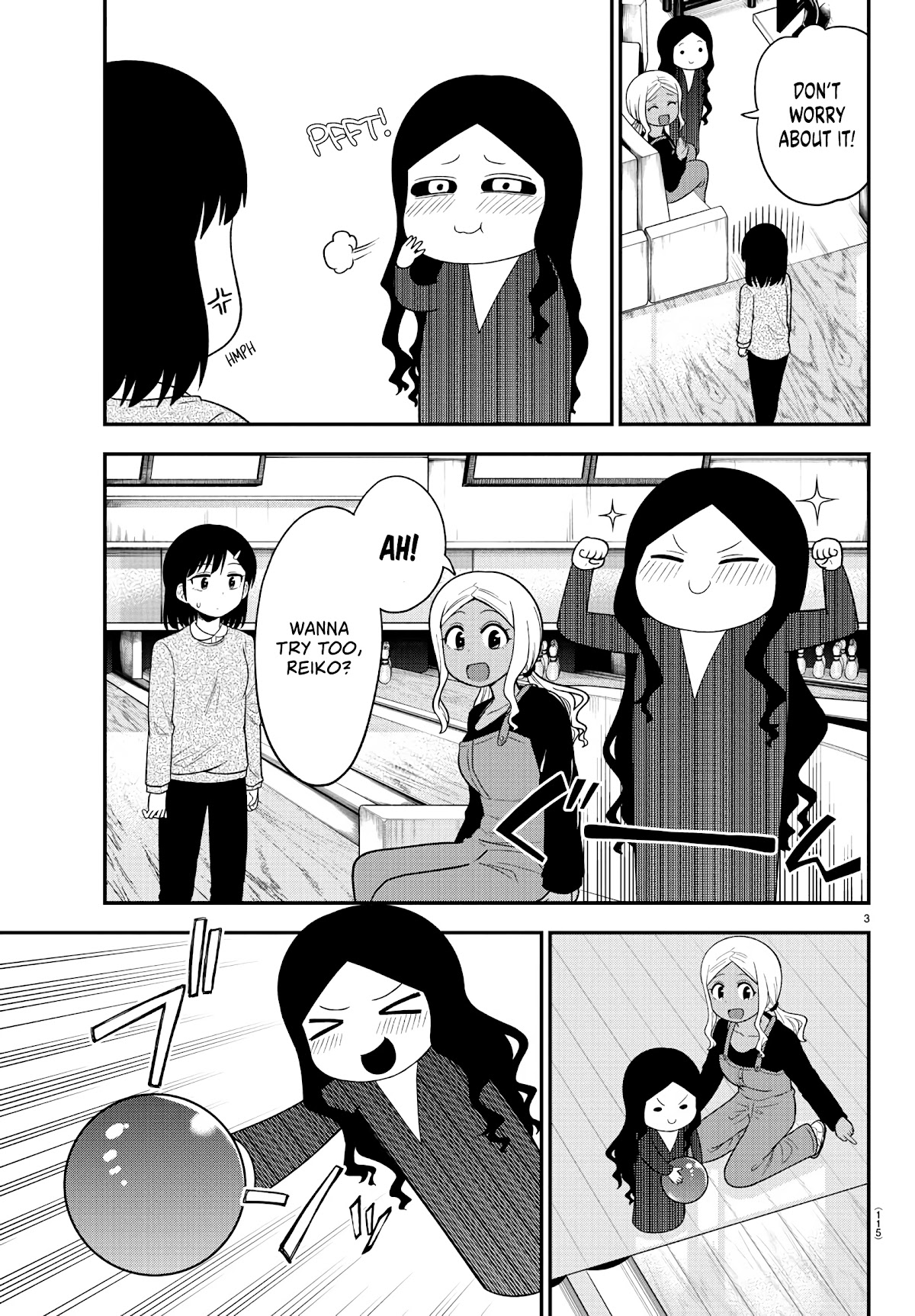 There's a Ghost behind that Gyaru chapter 24 page 3