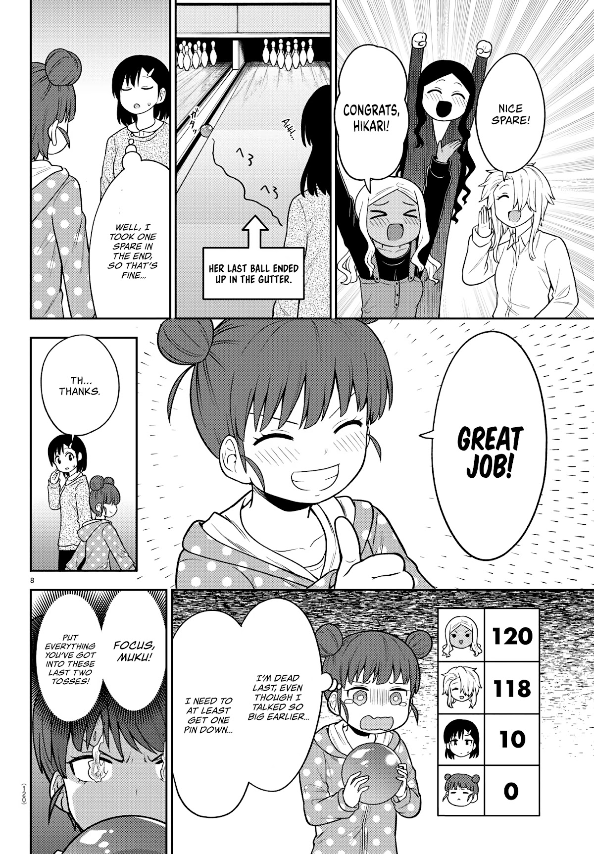There's a Ghost behind that Gyaru chapter 24 page 8