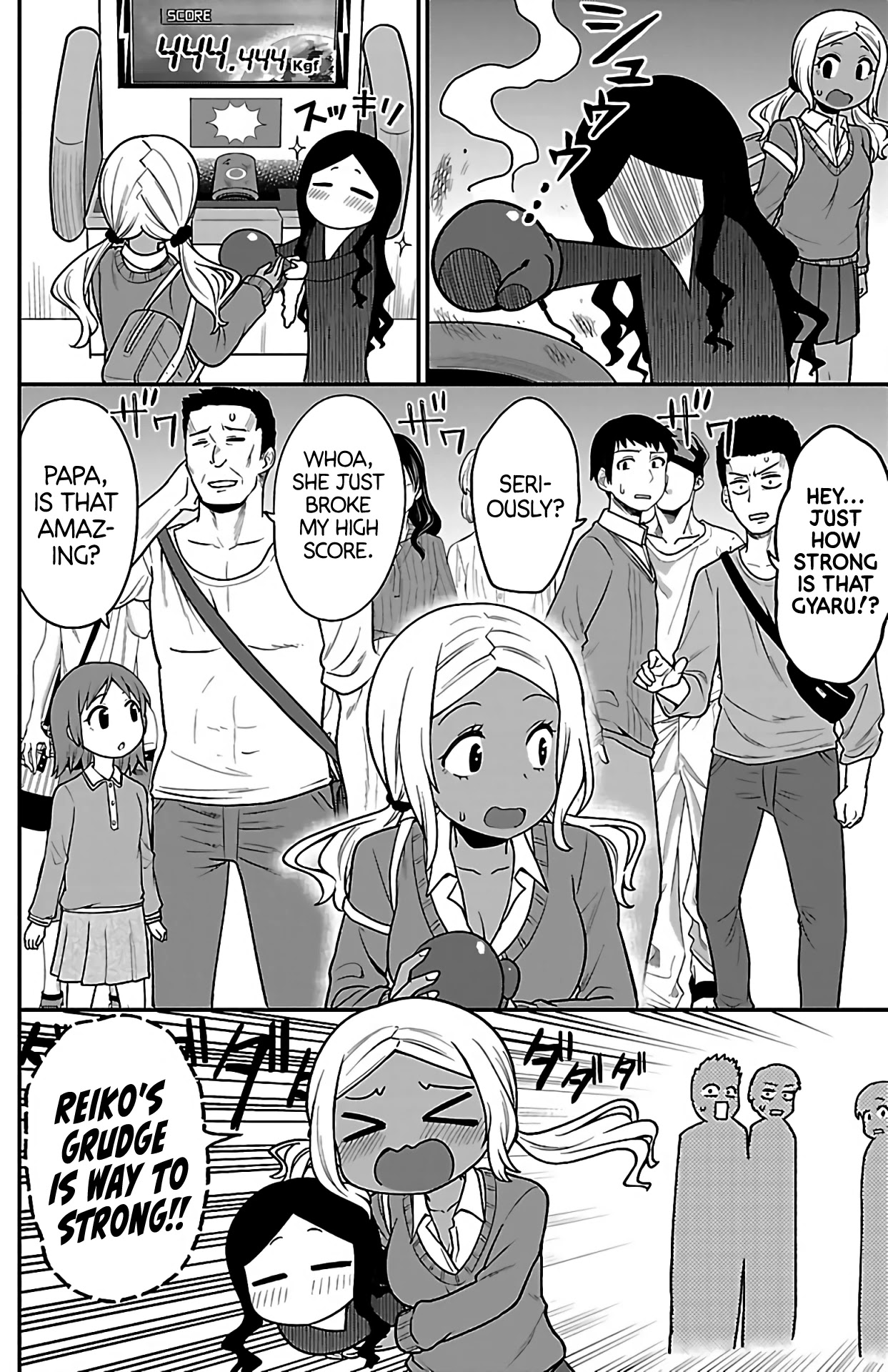 There's a Ghost behind that Gyaru chapter 3 page 10