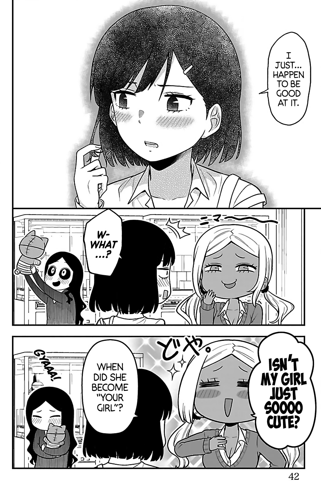 There's a Ghost behind that Gyaru chapter 4 page 10