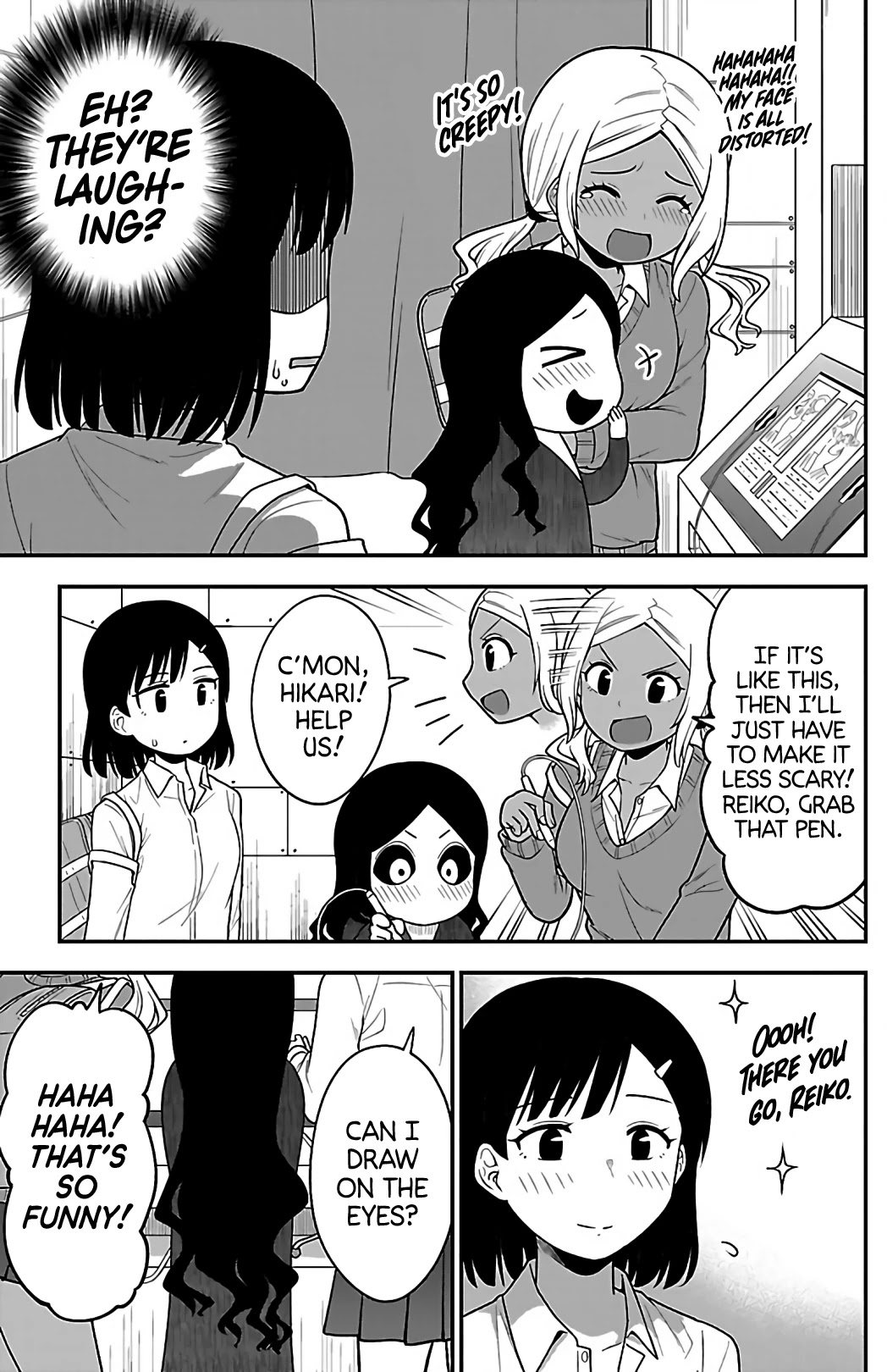 There's a Ghost behind that Gyaru chapter 4 page 7