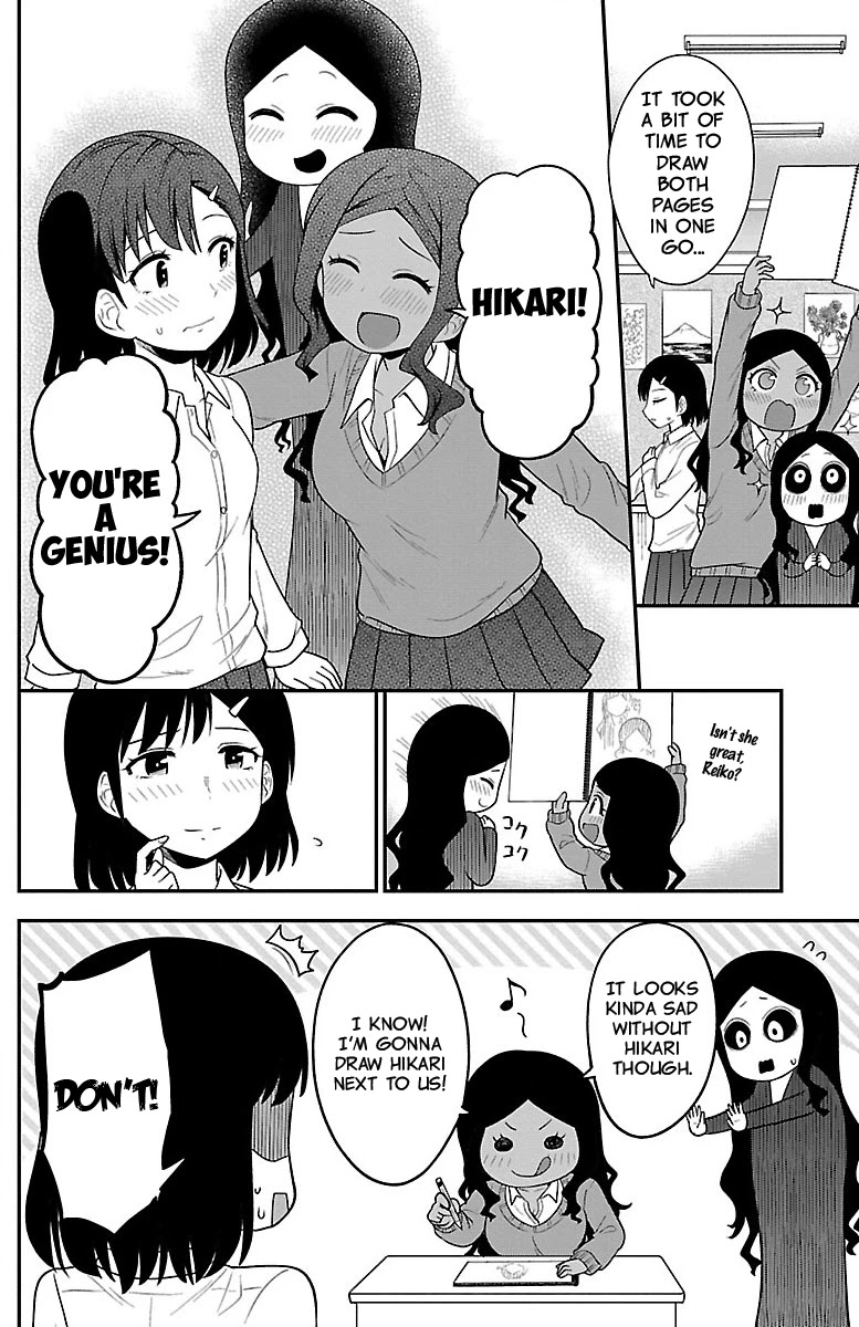 There's a Ghost behind that Gyaru chapter 8 page 10