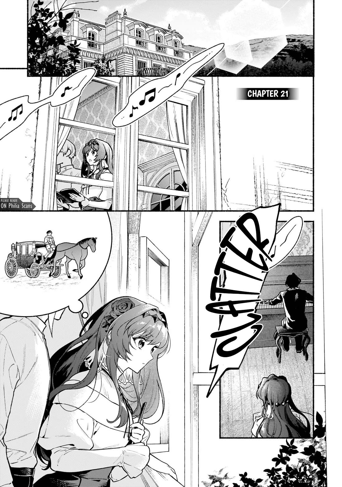 There's No Such Thing as a Villainess Route? Not in My Book! chapter 21 page 1