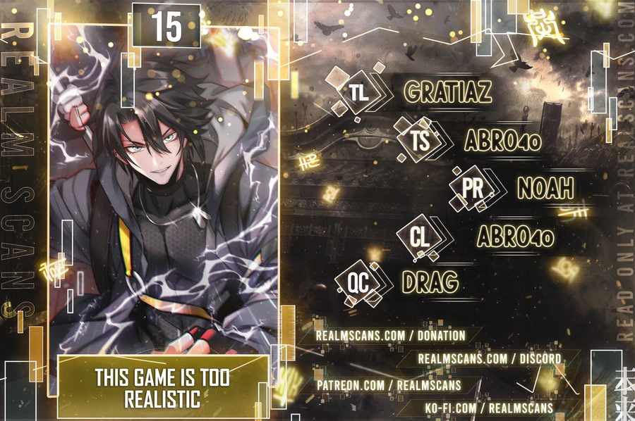 THIS GAME IS TOO REALISTIC chapter 15 page 1