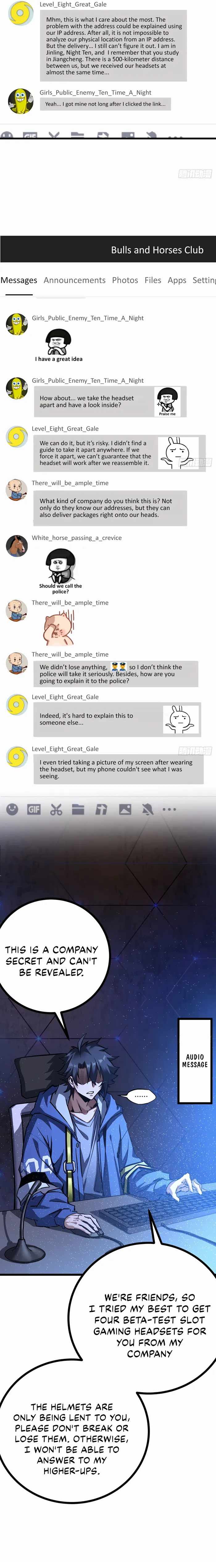 THIS GAME IS TOO REALISTIC chapter 3 page 8