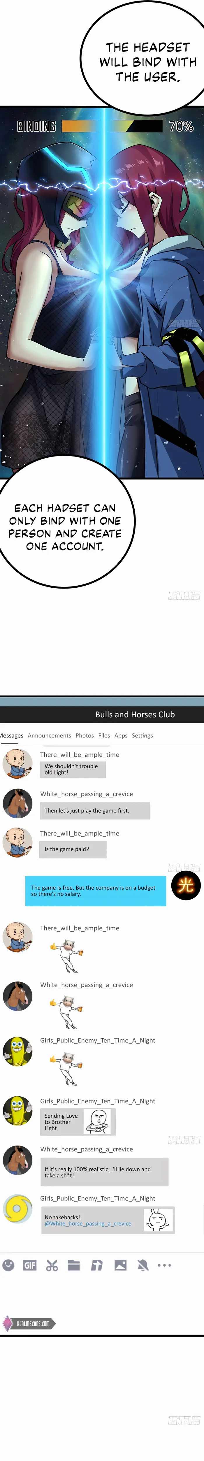 THIS GAME IS TOO REALISTIC chapter 3 page 9