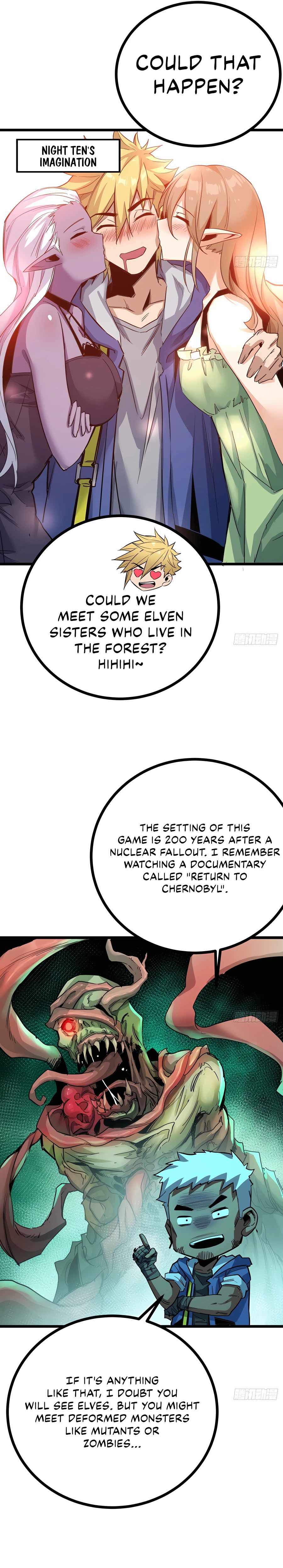 THIS GAME IS TOO REALISTIC chapter 5 page 21