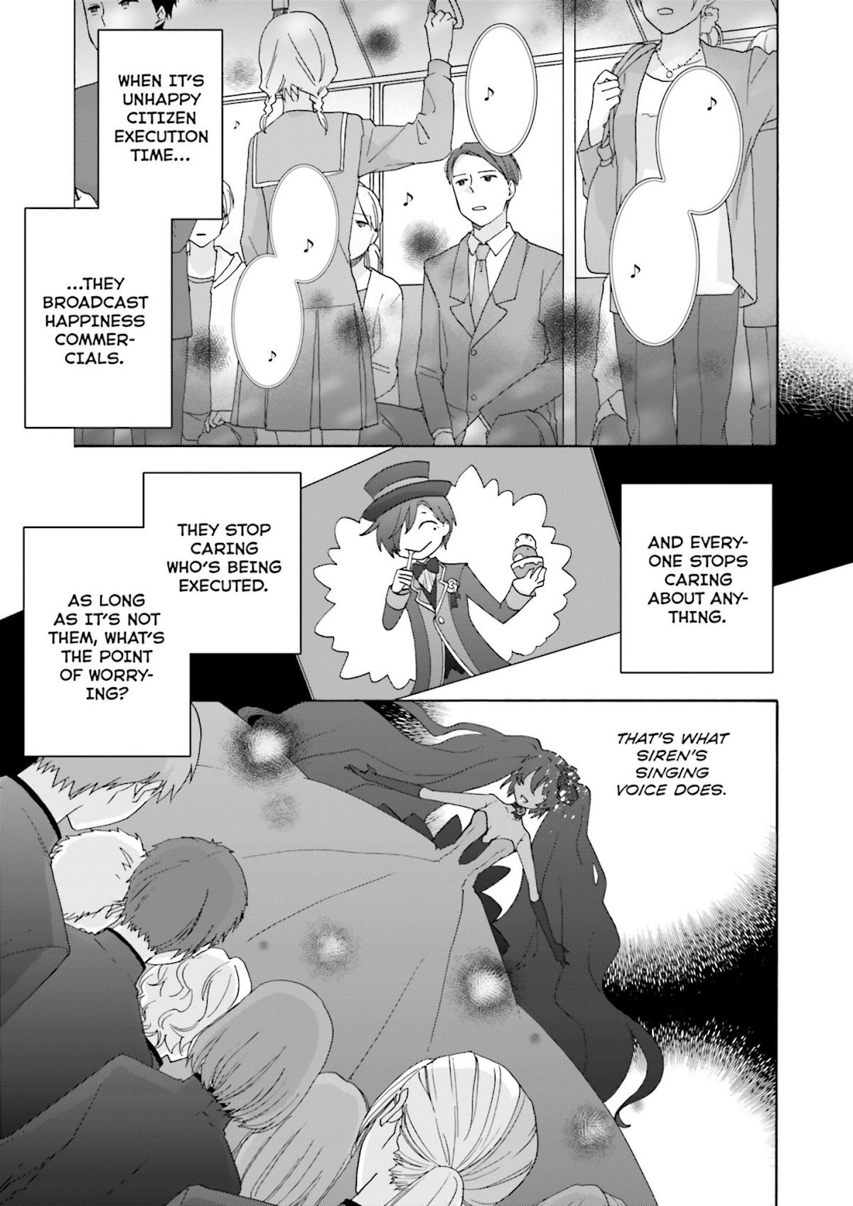 This is the Happiness and Peace of Mind Committee. chapter 3 page 19