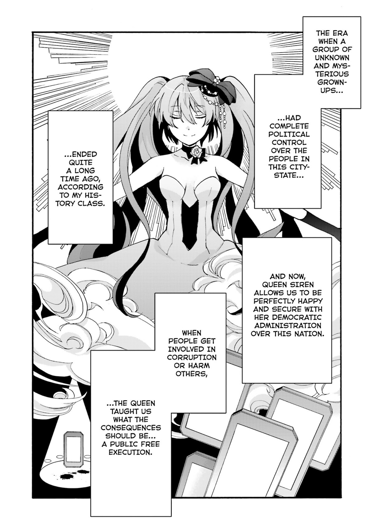 This is the Happiness and Peace of Mind Committee. chapter 5 page 14