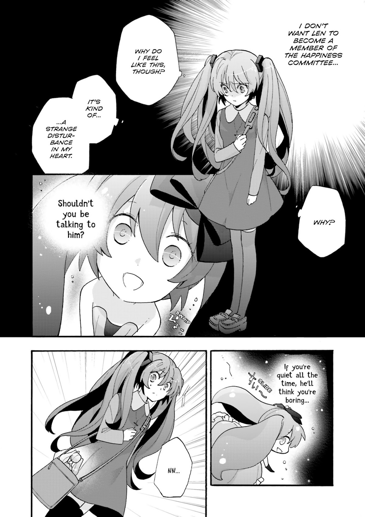 This is the Happiness and Peace of Mind Committee. chapter 5 page 16