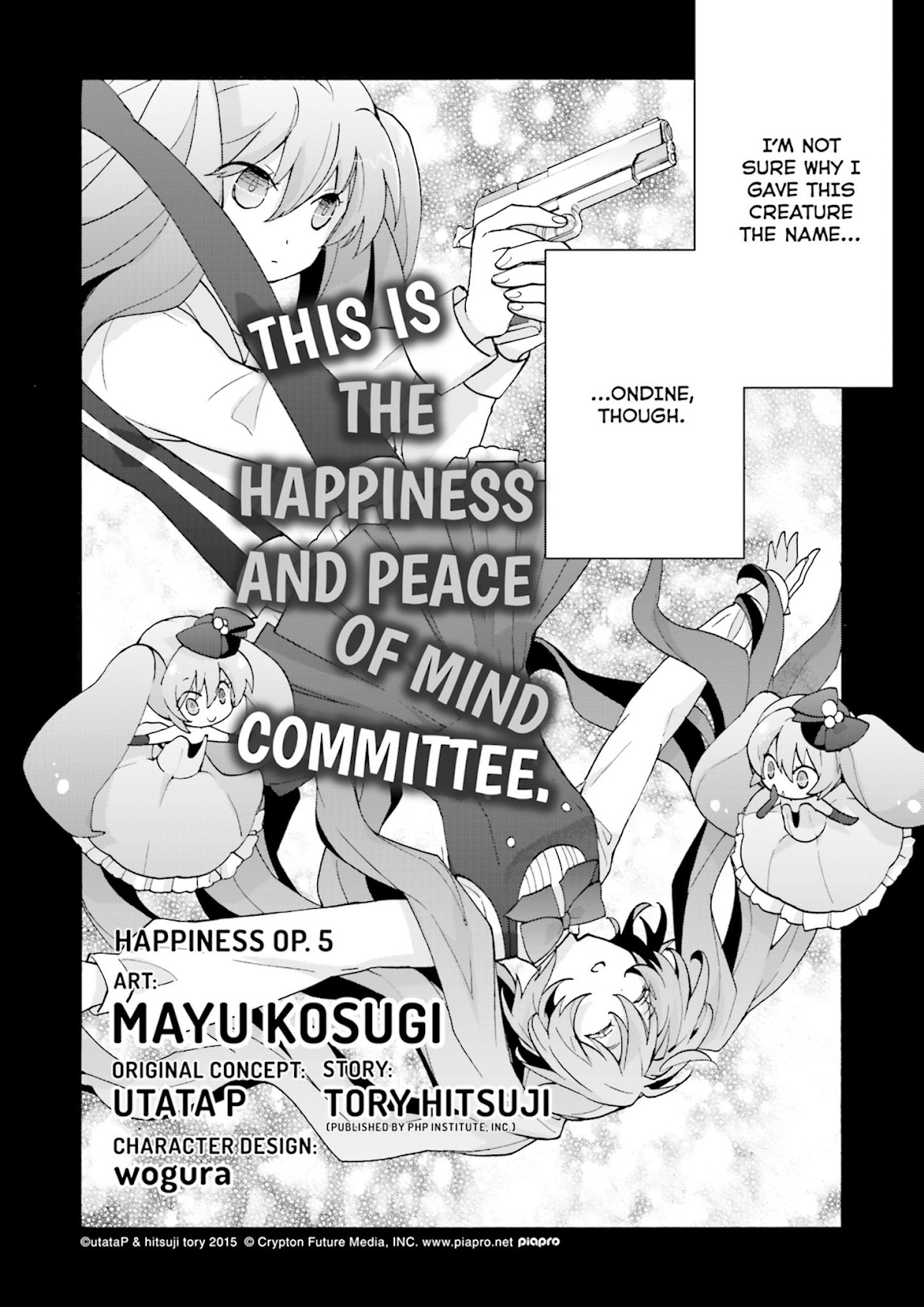 This is the Happiness and Peace of Mind Committee. chapter 5 page 2