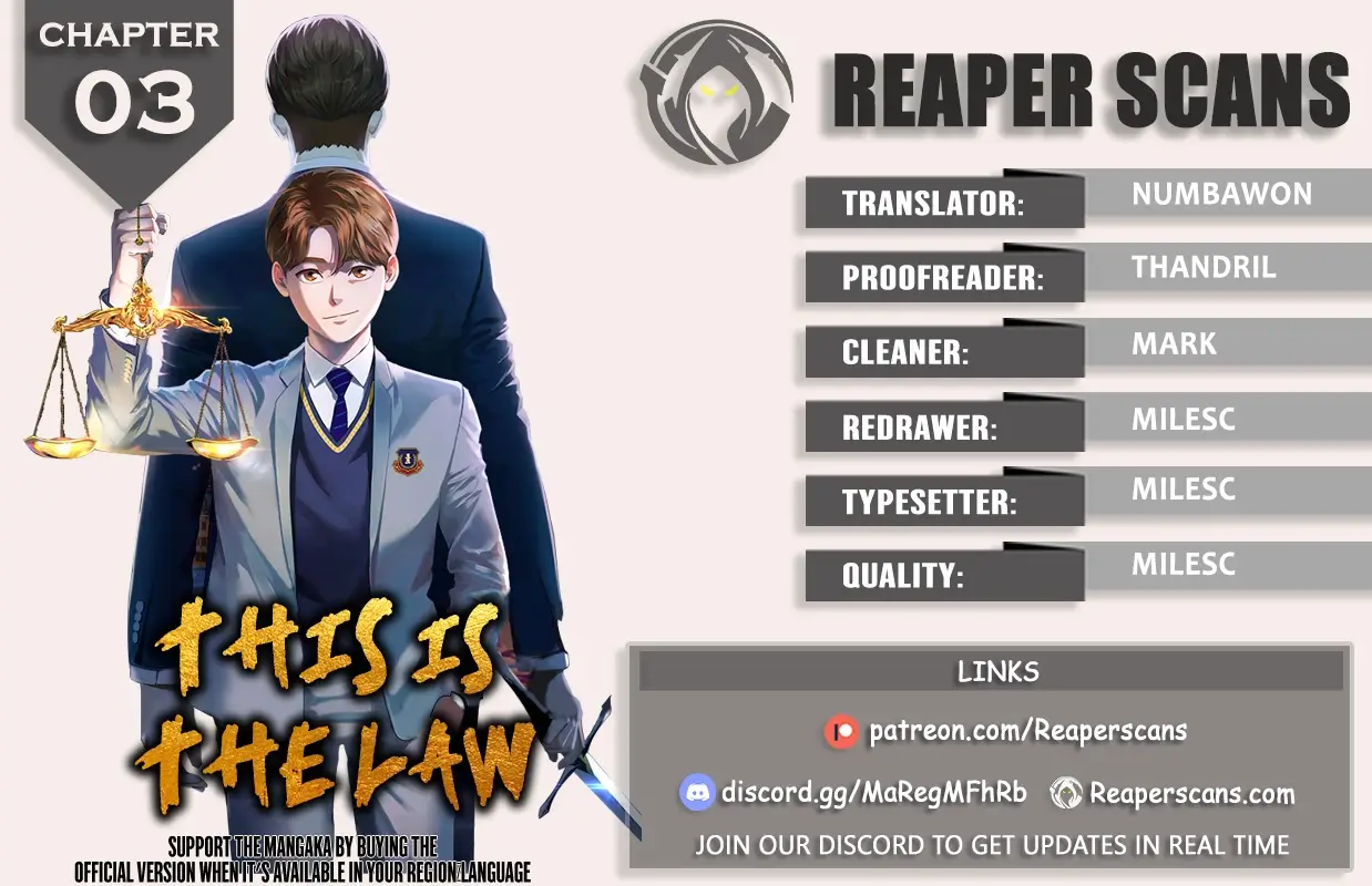 This Is The Law chapter 3 page 1