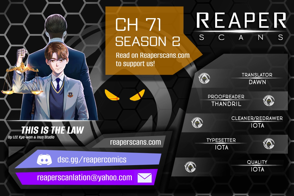 This Is The Law chapter 71 page 1