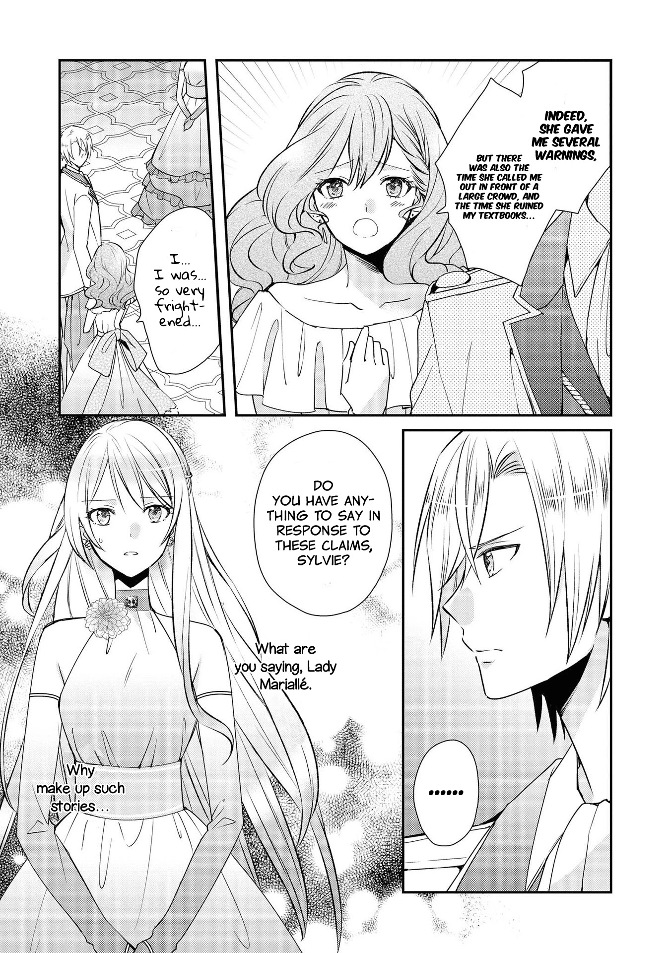 Though I May Be a Villainess, I'll Show You I Can Obtain Happiness! chapter 1 page 12