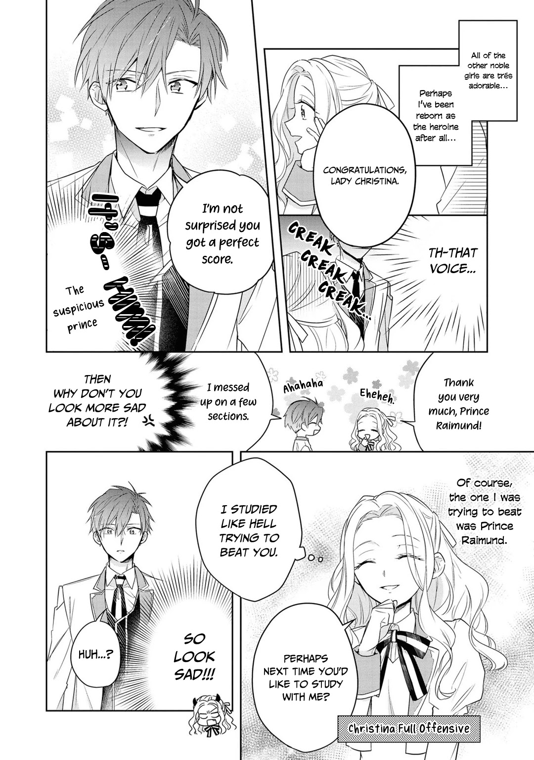 Though I May Be a Villainess, I'll Show You I Can Obtain Happiness! chapter 13 page 10