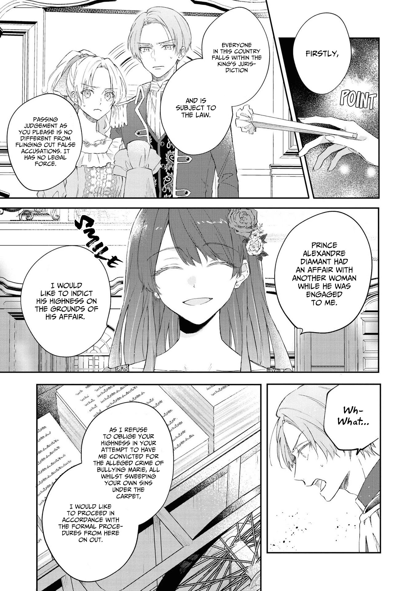 Though I May Be a Villainess, I'll Show You I Can Obtain Happiness! chapter 21 page 17