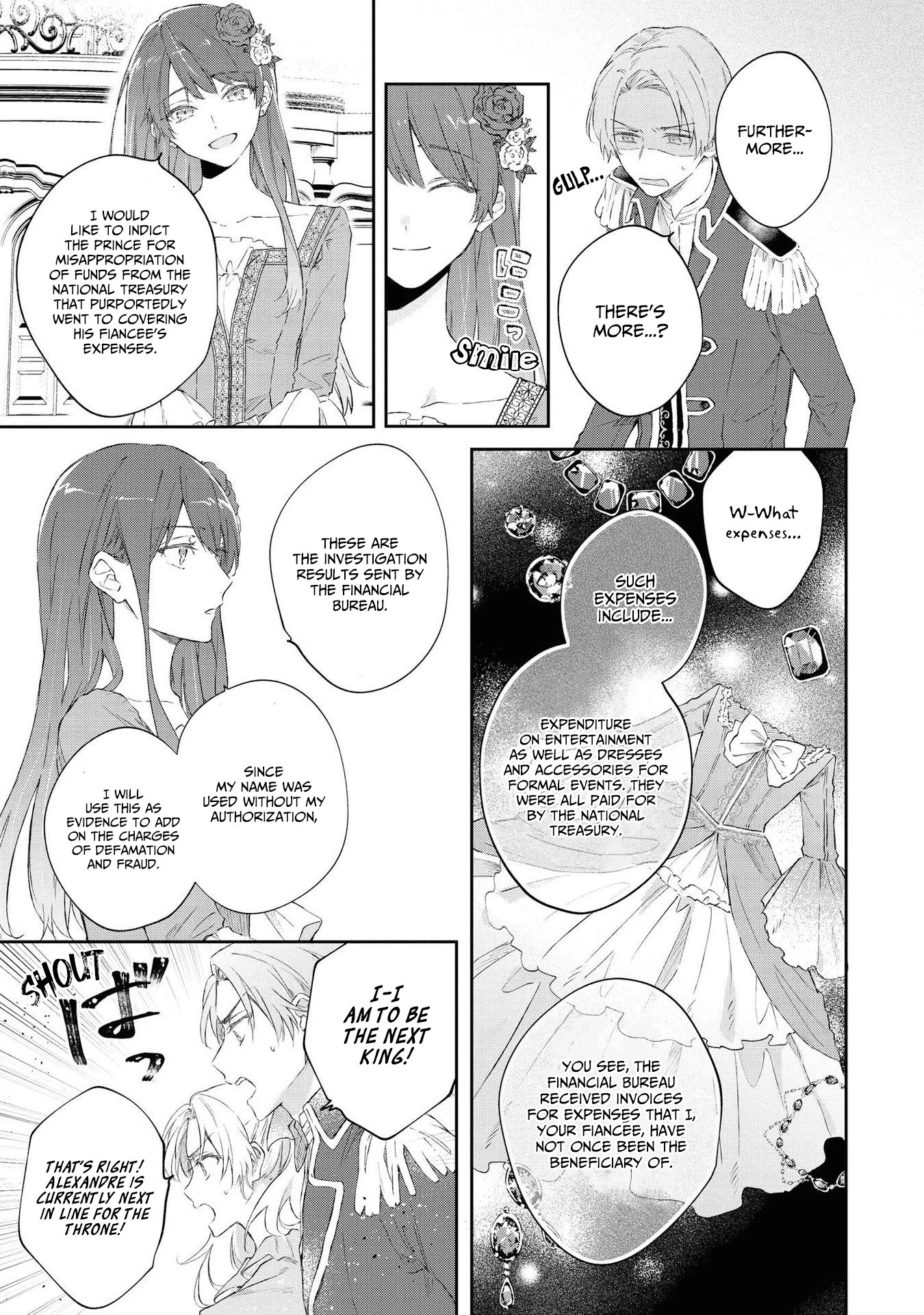 Though I May Be a Villainess, I'll Show You I Can Obtain Happiness! chapter 21 page 23